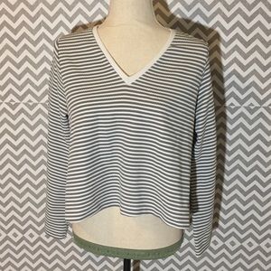 Zara Fall/Winter Collection V-Neck Crop Top
